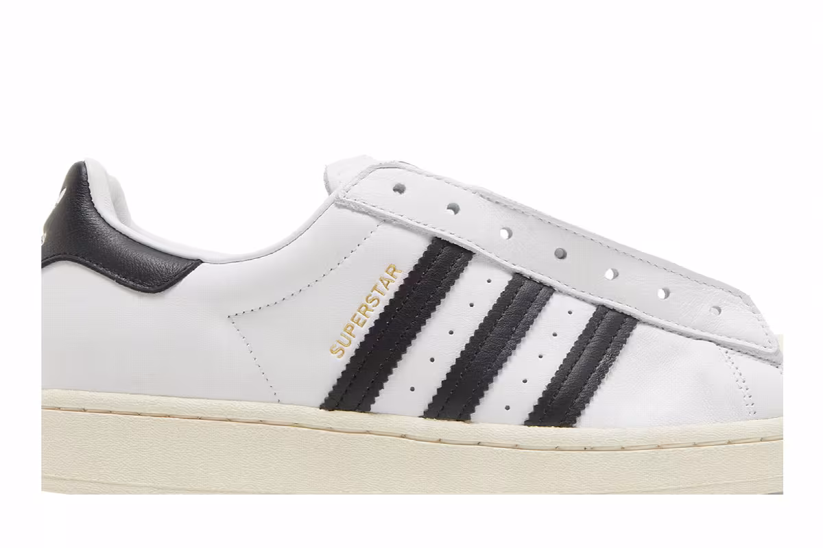 adidas Superstar Laceless Cloud White, view 3