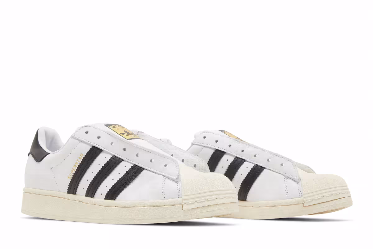 adidas Superstar Laceless Cloud White, view 9
