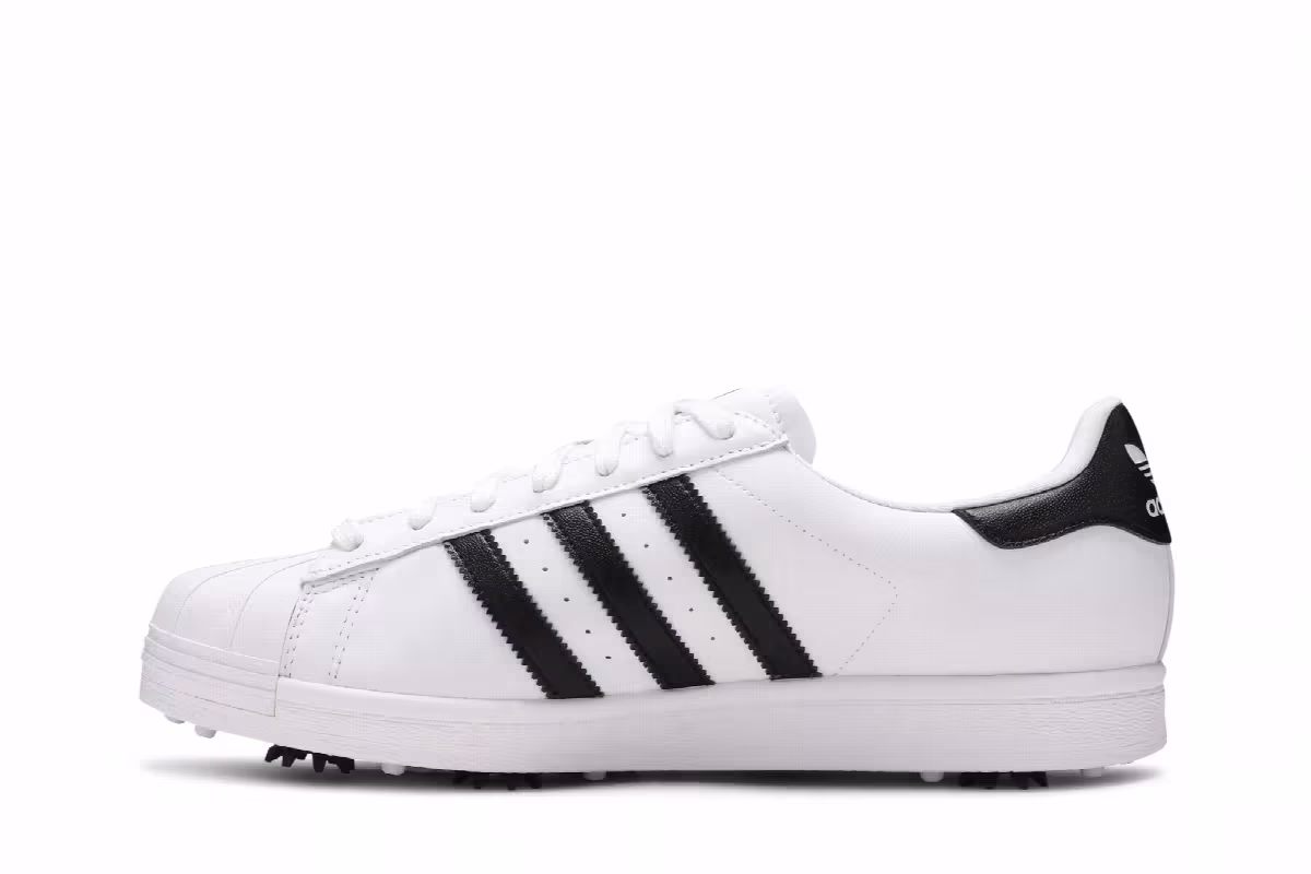 Adidas Superstar Golf White Core Black, view 4