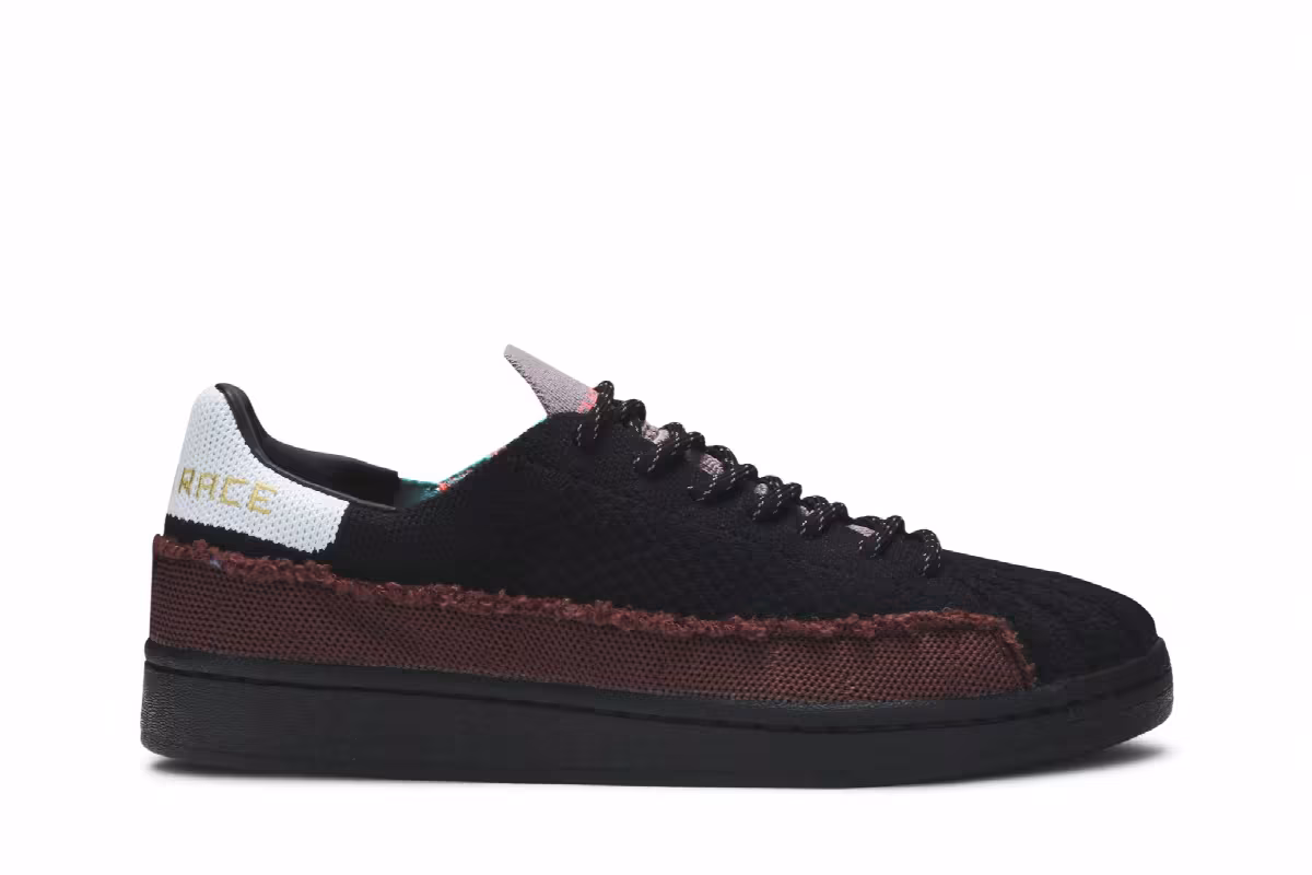 Pharrell x adidas Superstar Patchwork - Black, view 2