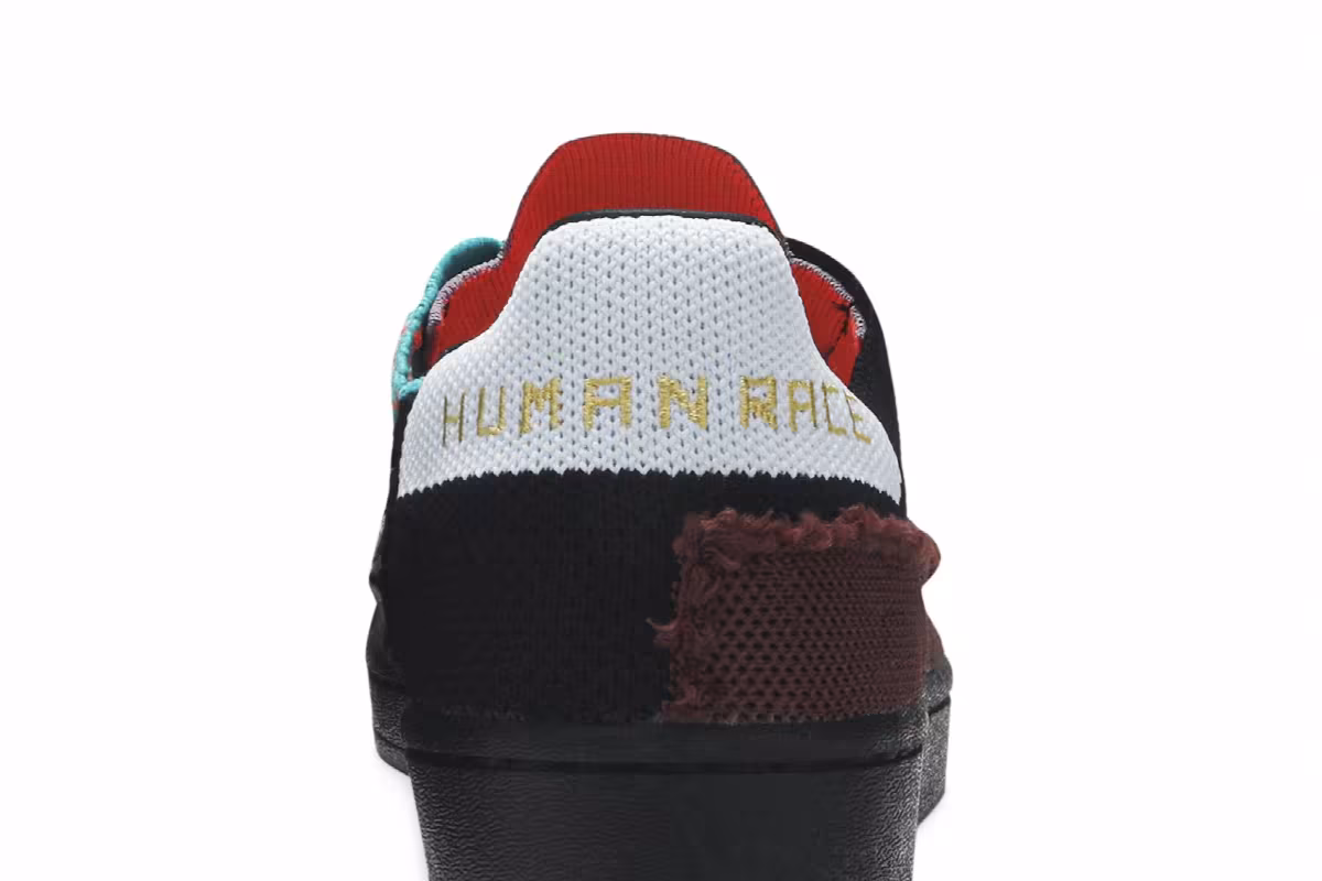Pharrell x adidas Superstar Patchwork - Black, view 8