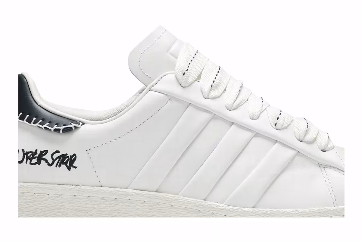 Jonah Hill x adidas Superstar White, view 3