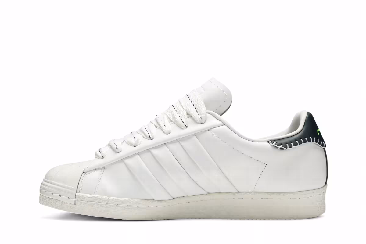 Jonah Hill x adidas Superstar White, view 4