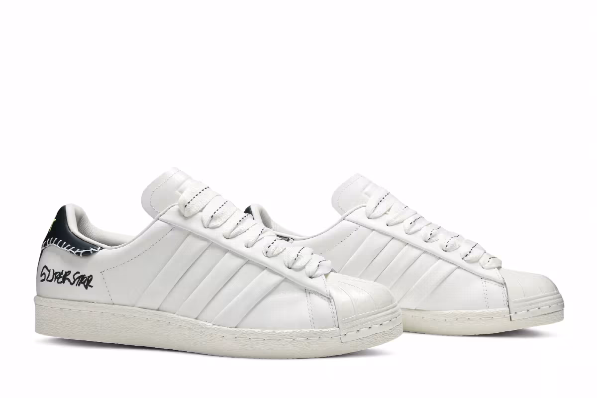 Jonah Hill x adidas Superstar White, view 9
