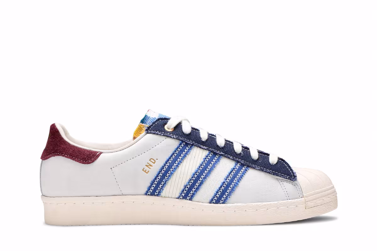 END. x adidas Superstar Alternative Luxury, view 2