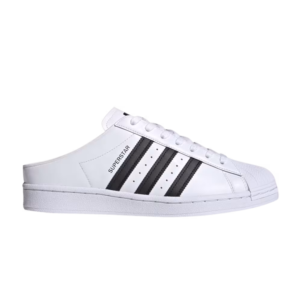 Adidas Superstar Slip-On Backless Mule Cloud White