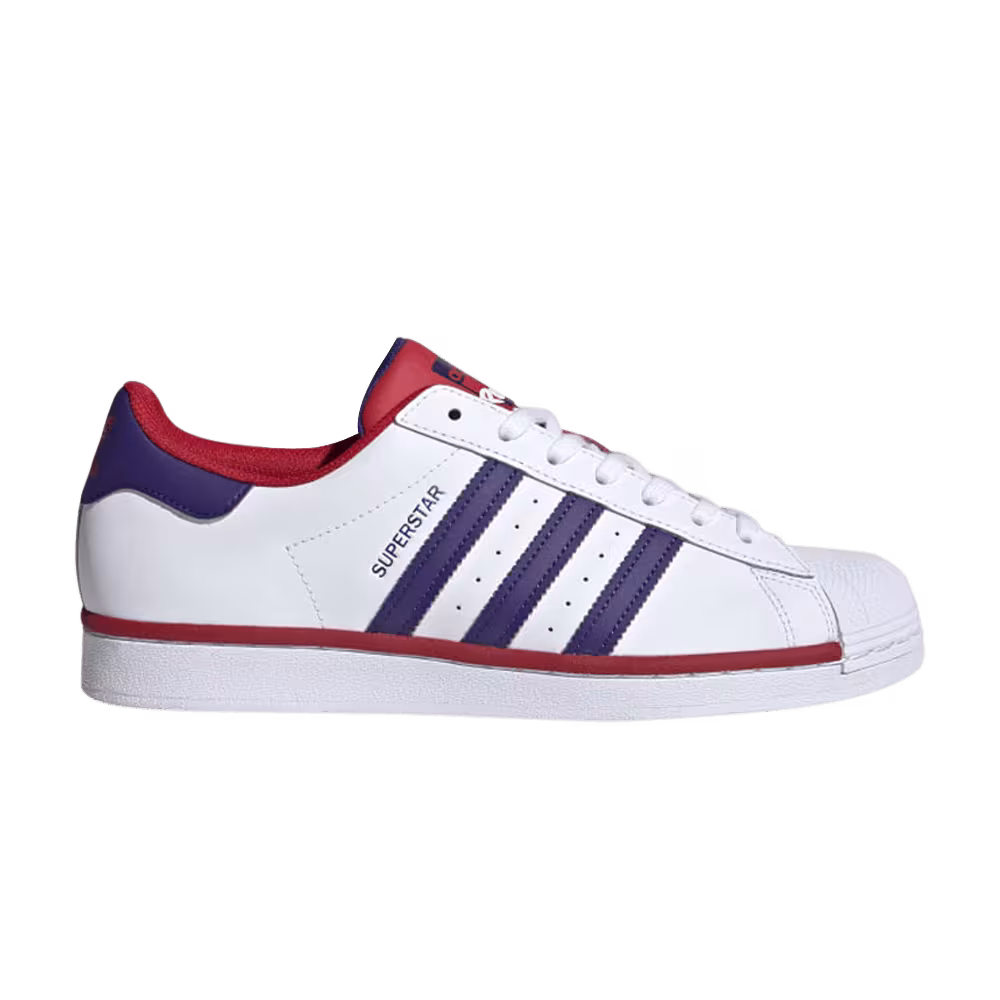 Adidas Superstar Purple Scarlet