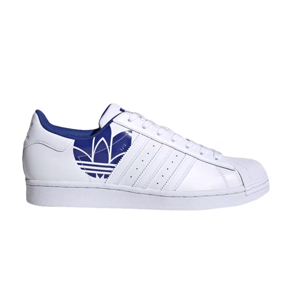 Adidas Superstar Trefoil Print - Royal Blue
