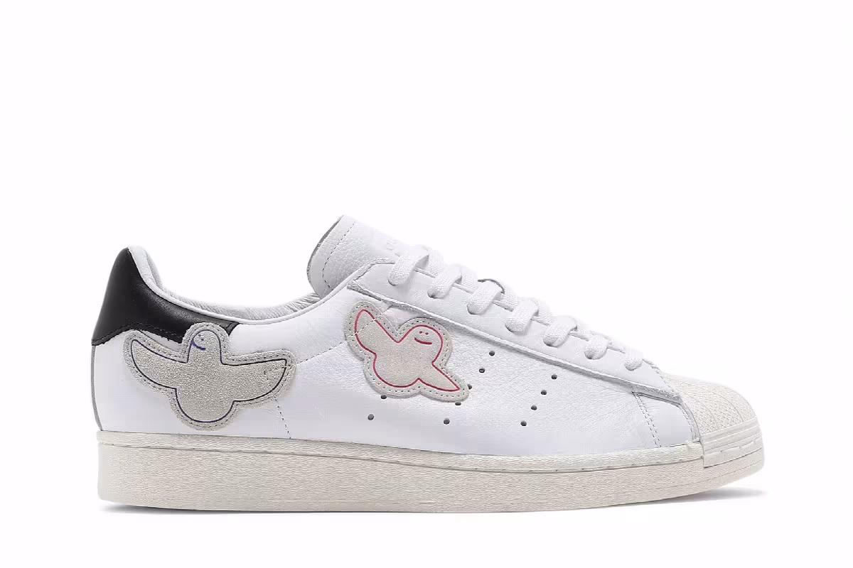 Mark Gonzales x adidas Superstar Shmoo, view 2