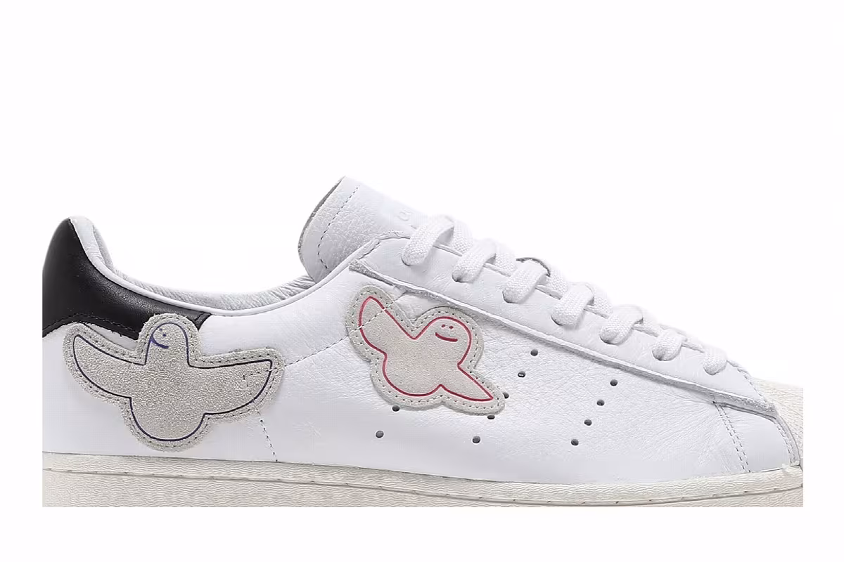 Mark Gonzales x adidas Superstar Shmoo, view 3
