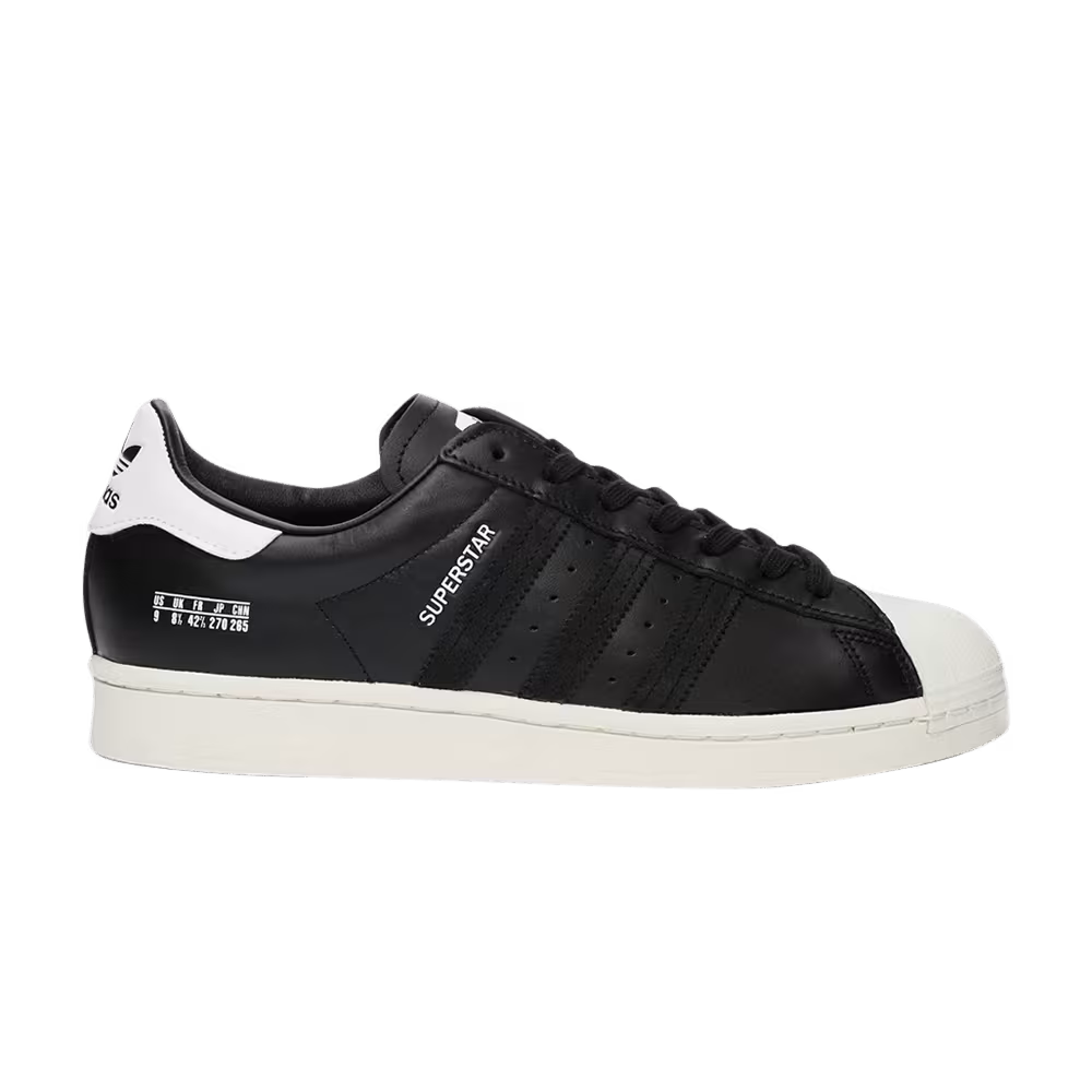 Adidas Superstar Size Tag - Core Black