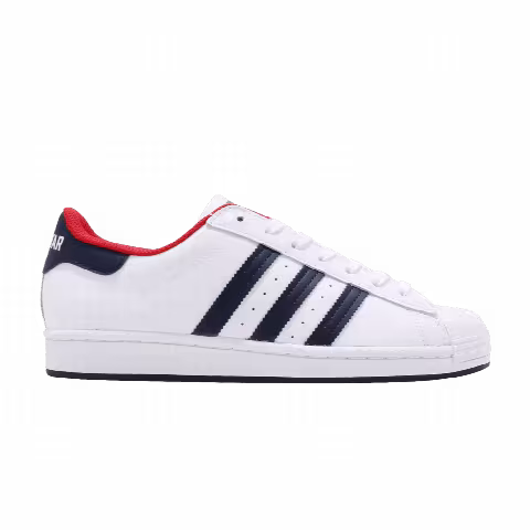Adidas Superstar 'Navy Red'