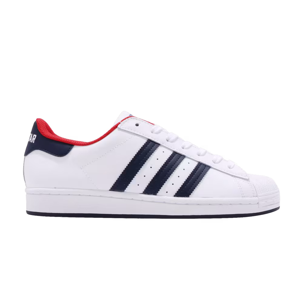 Adidas Superstar Navy Red