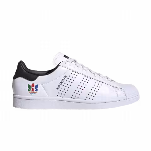 Adidas Superstar 'Colorful Trefoil - Cloud White'