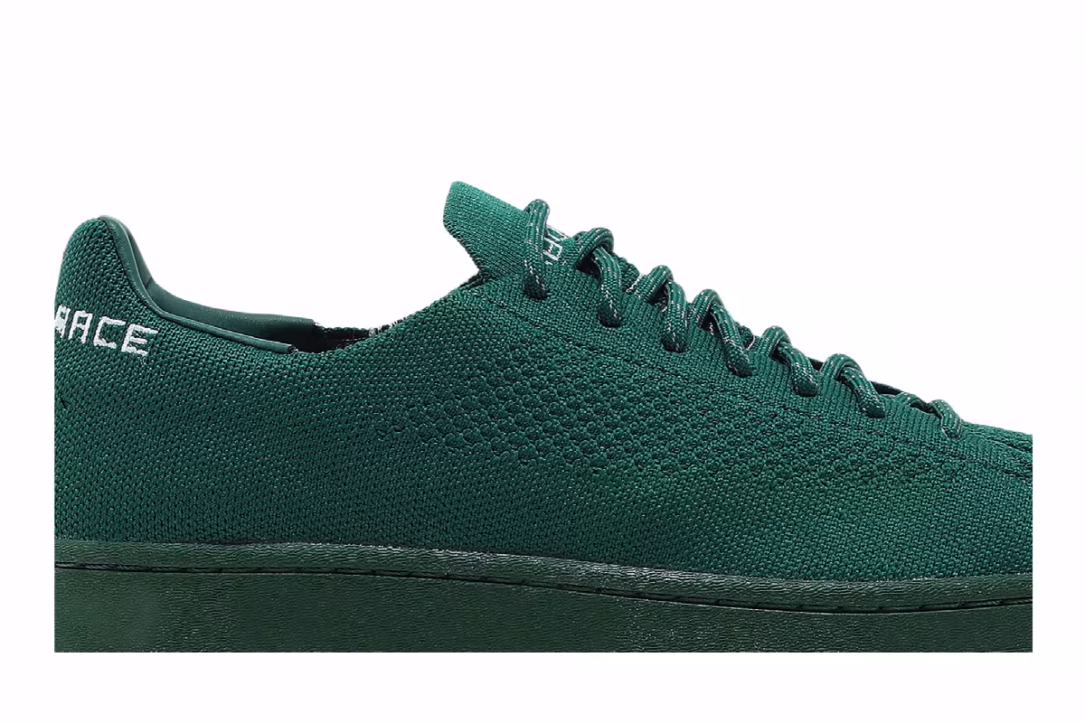 Pharrell x adidas Superstar Primeknit Dark Green, view 3