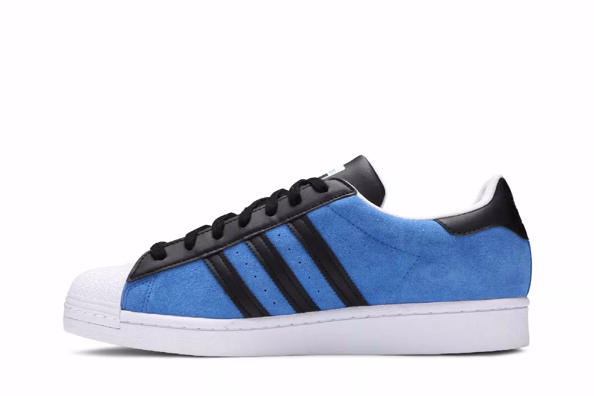 Adidas Superstar Blue Core Black, view 4