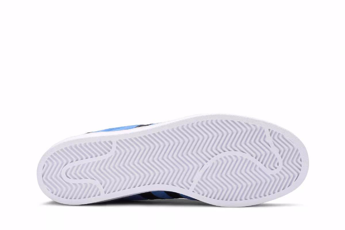Adidas Superstar Blue Core Black, view 5