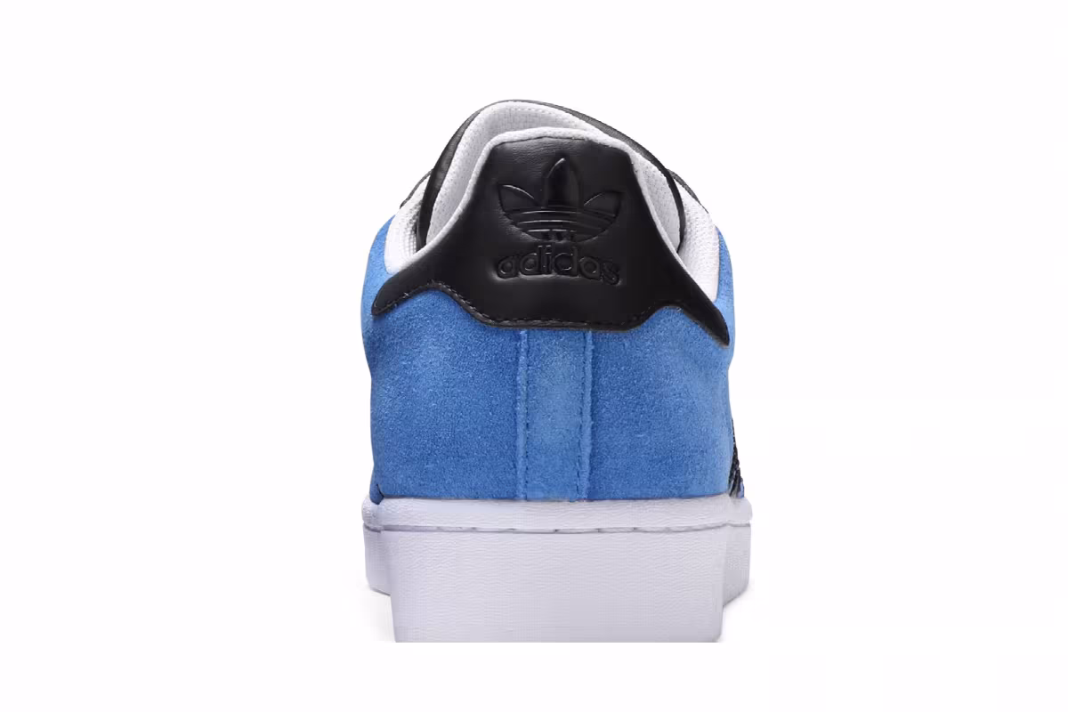 Adidas Superstar Blue Core Black, view 8