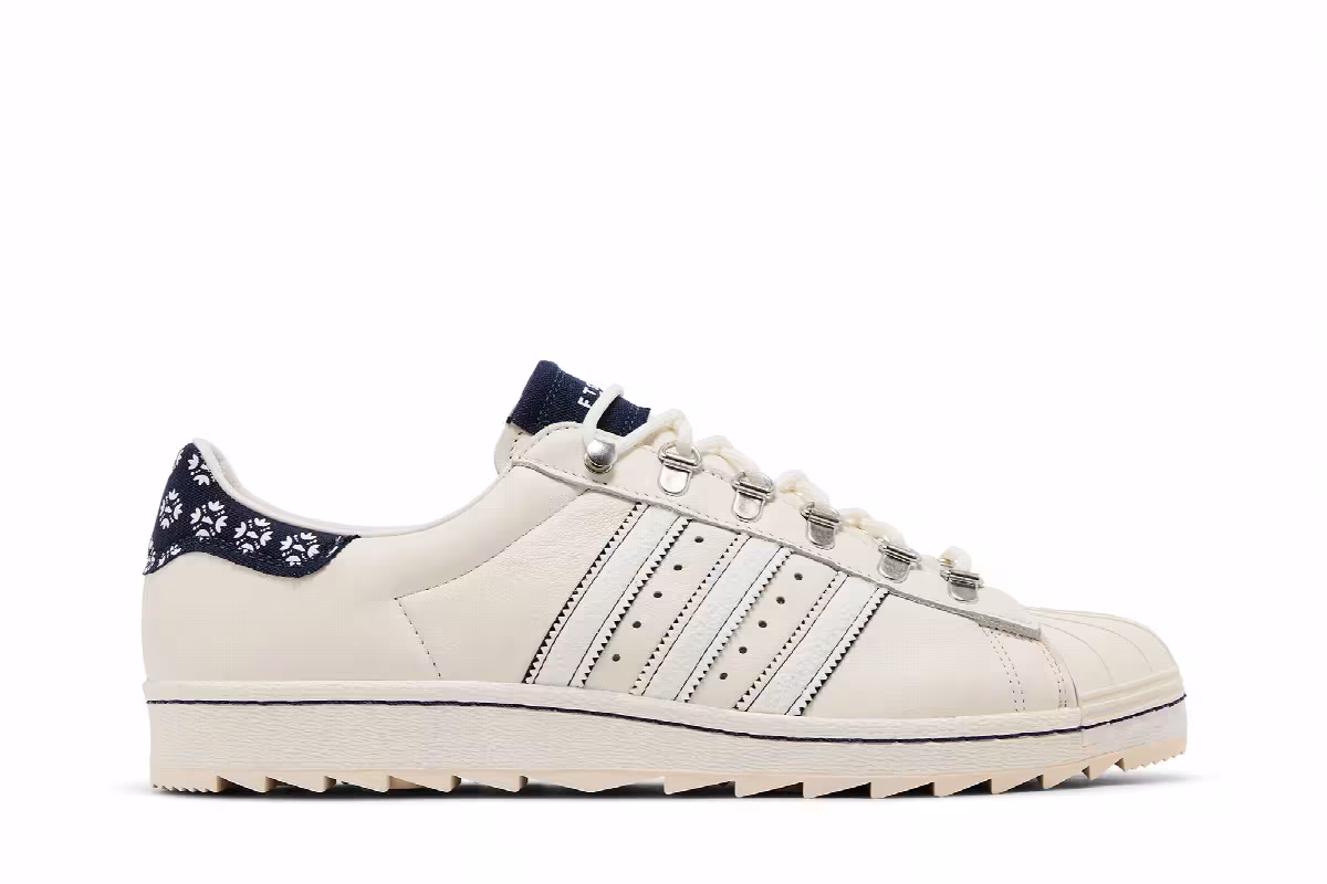 Footshop x adidas Superstar Blueprinting, view 2