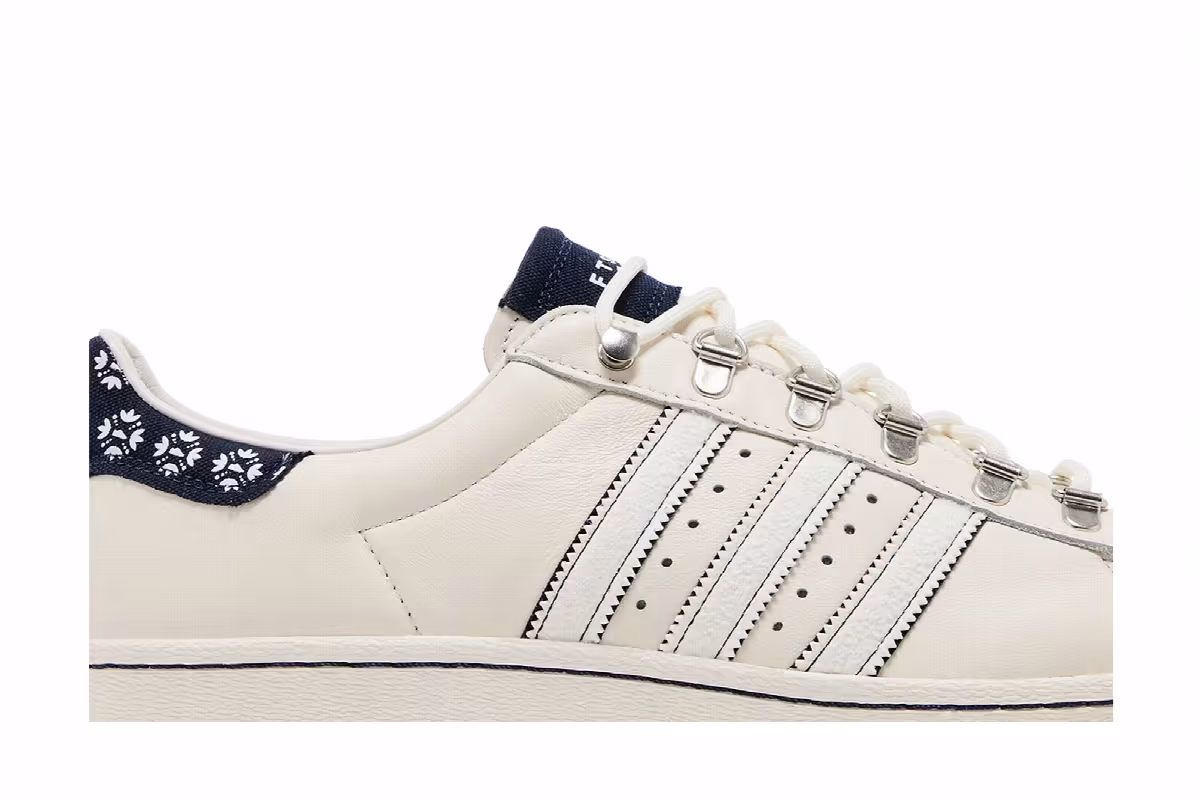 Footshop x adidas Superstar Blueprinting, view 3