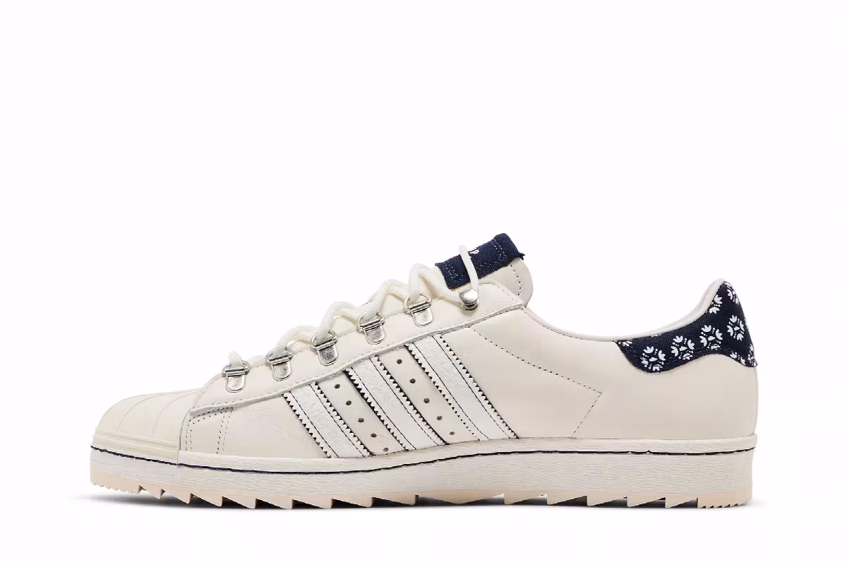 Footshop x adidas Superstar Blueprinting, view 4