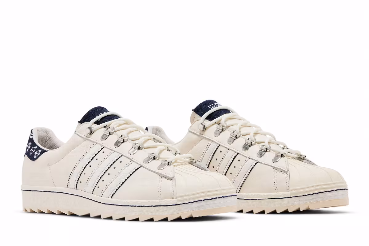 Footshop x adidas Superstar Blueprinting, view 9