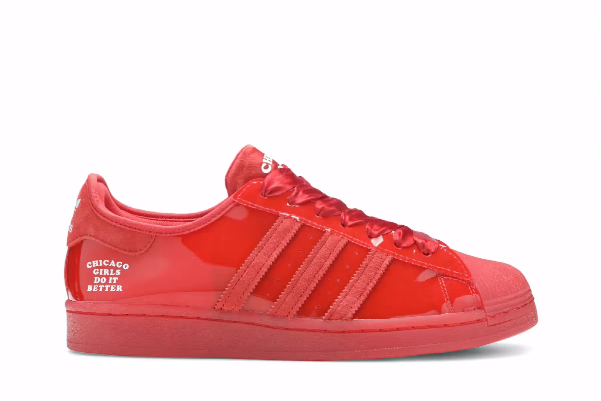 Fat Tiger Workshop x adidas Superstar Chicago Girls Do It Better, view 2