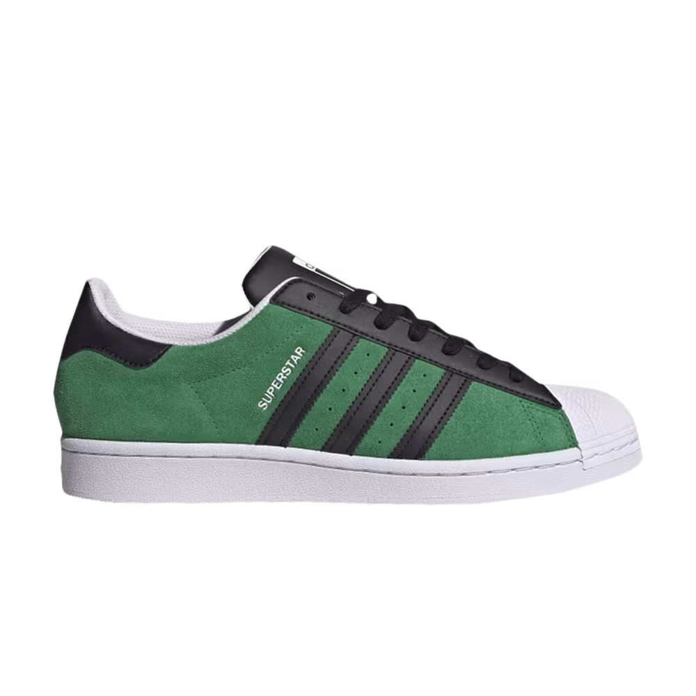 Adidas Superstar Green Core Black