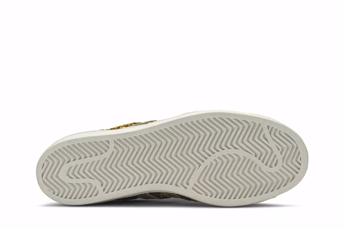 Adidas Women's Superstar Sparkling Gold, view 5