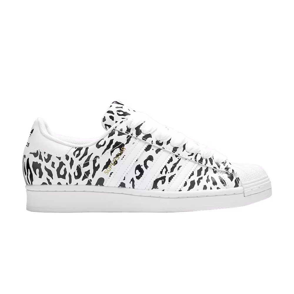 adidas Women's Superstar Cheetah Print