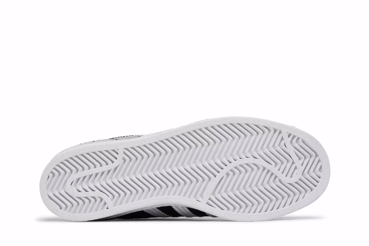 Adidas Women's Superstar Black Snakeskin, view 5