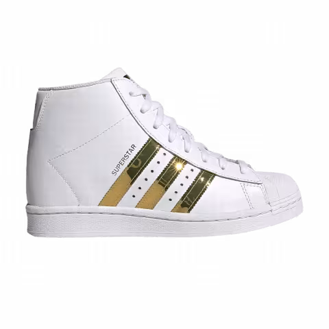 Adidas Wmns Superstar Up 'White Gold Metallic'