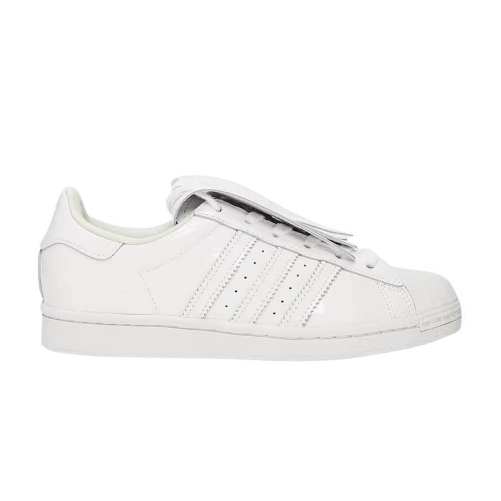 Adidas Women's Superstar Fringe Off White