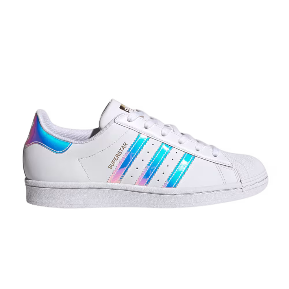 adidas Women's Superstar White Iridescent