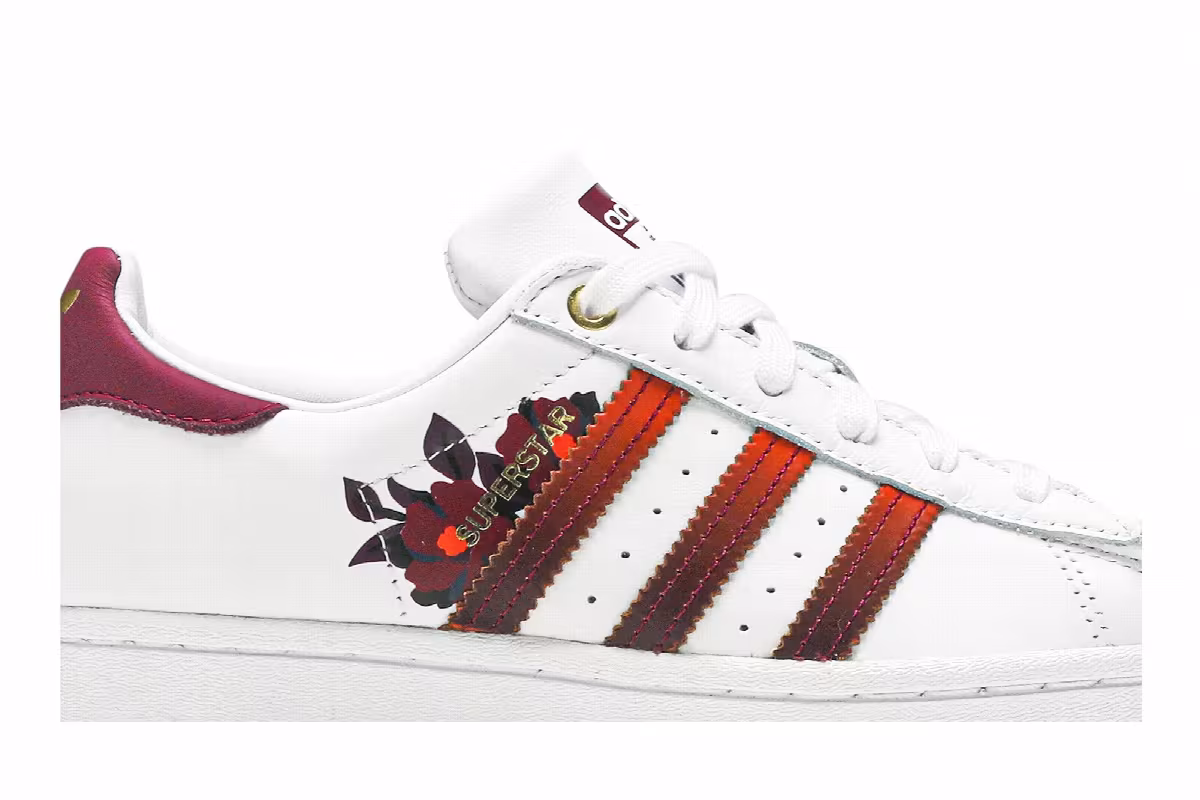 Her Studio London x adidas Women's Superstar Autumn Floral, view 3