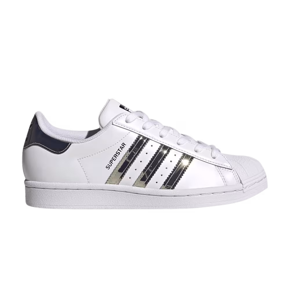 Adidas Women's Superstar Metallic 3 Stripes
