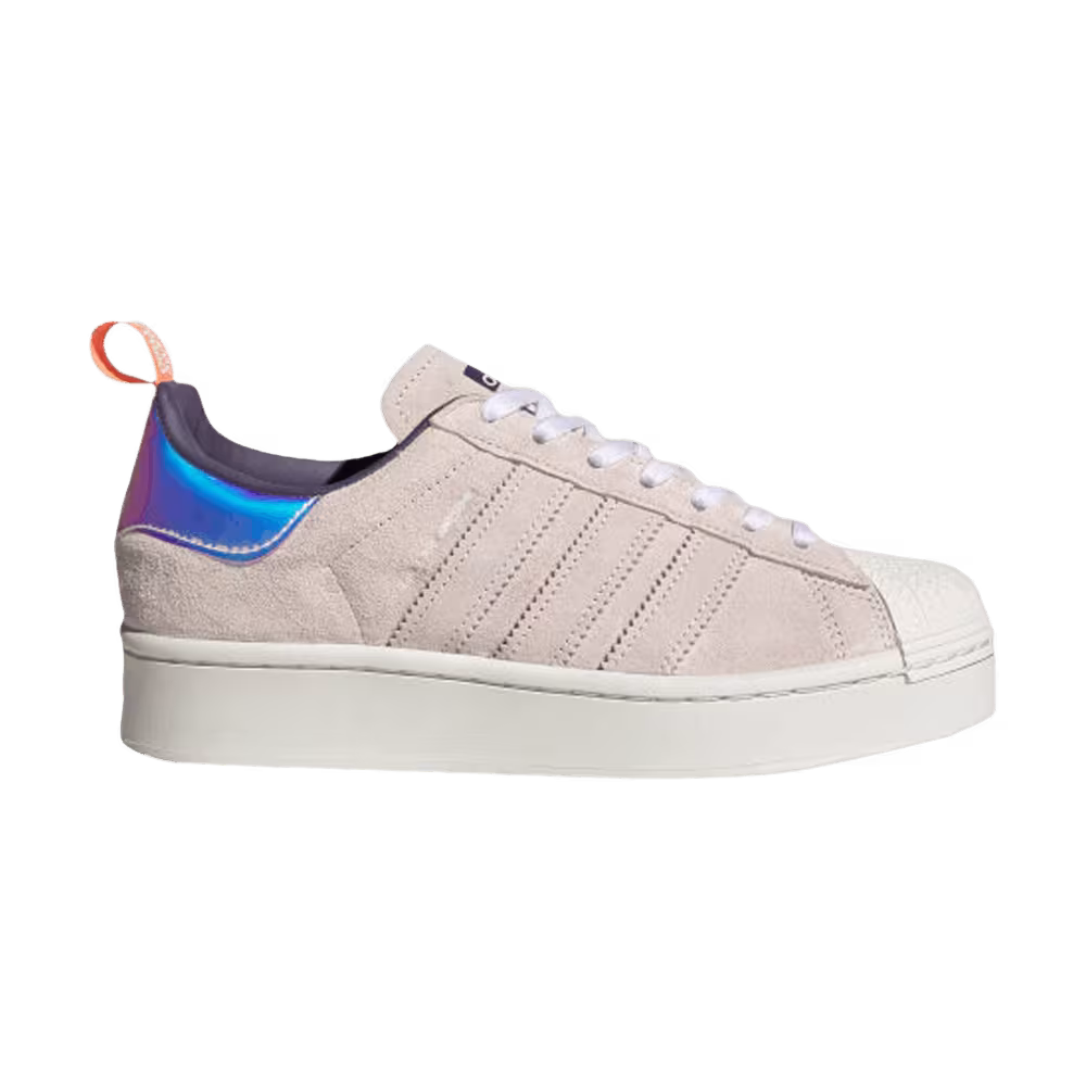 Girls Are Awesome x adidas Women's Superstar Bold Icey Pink