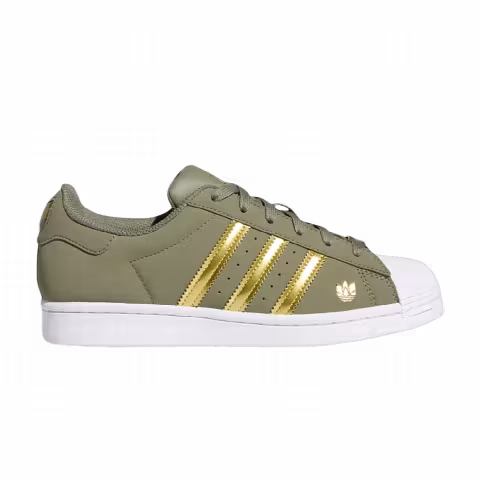 Adidas Wmns Superstar 'Green Gold Metallic'