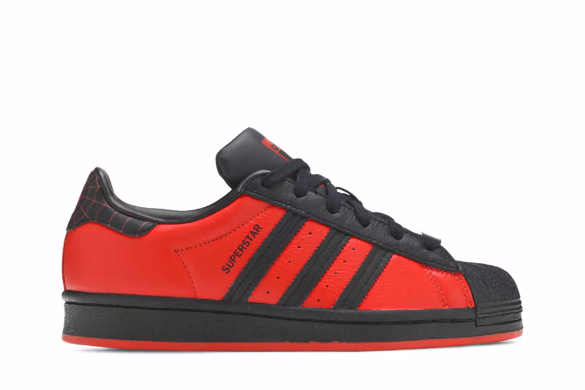 Marvel x Playstation x adidas Superstar J Spider-Man: Miles Morales, view 2