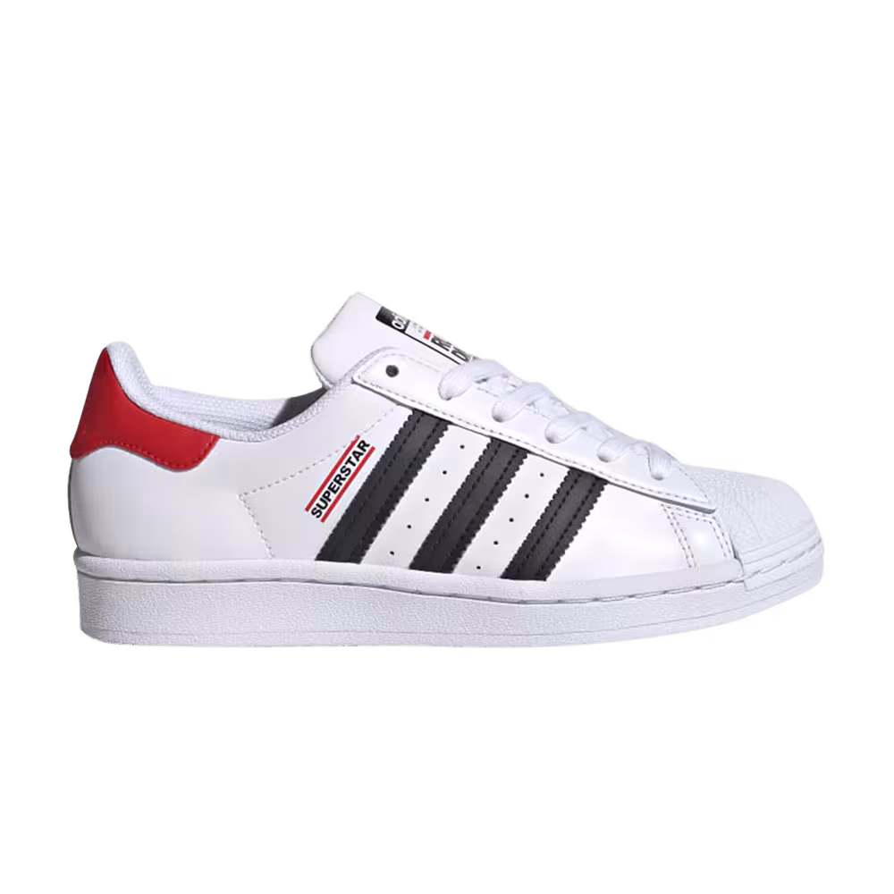 Run DMC x adidas Superstar Big Kids 50th Anniversary