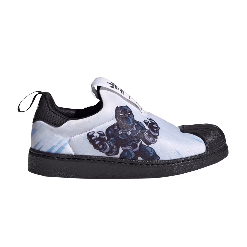 Marvel x adidas Superstar 360 J Black Panther