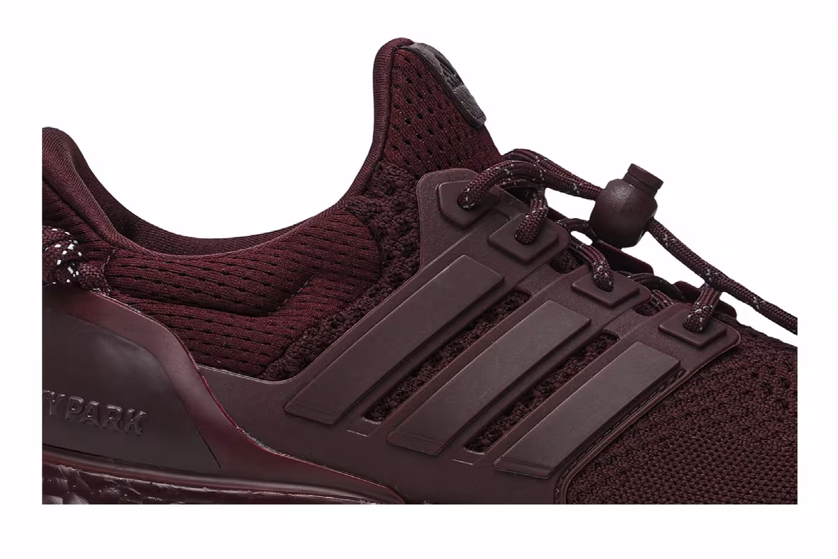 Ivy Park x adidas UltraBoost Maroon, view 3