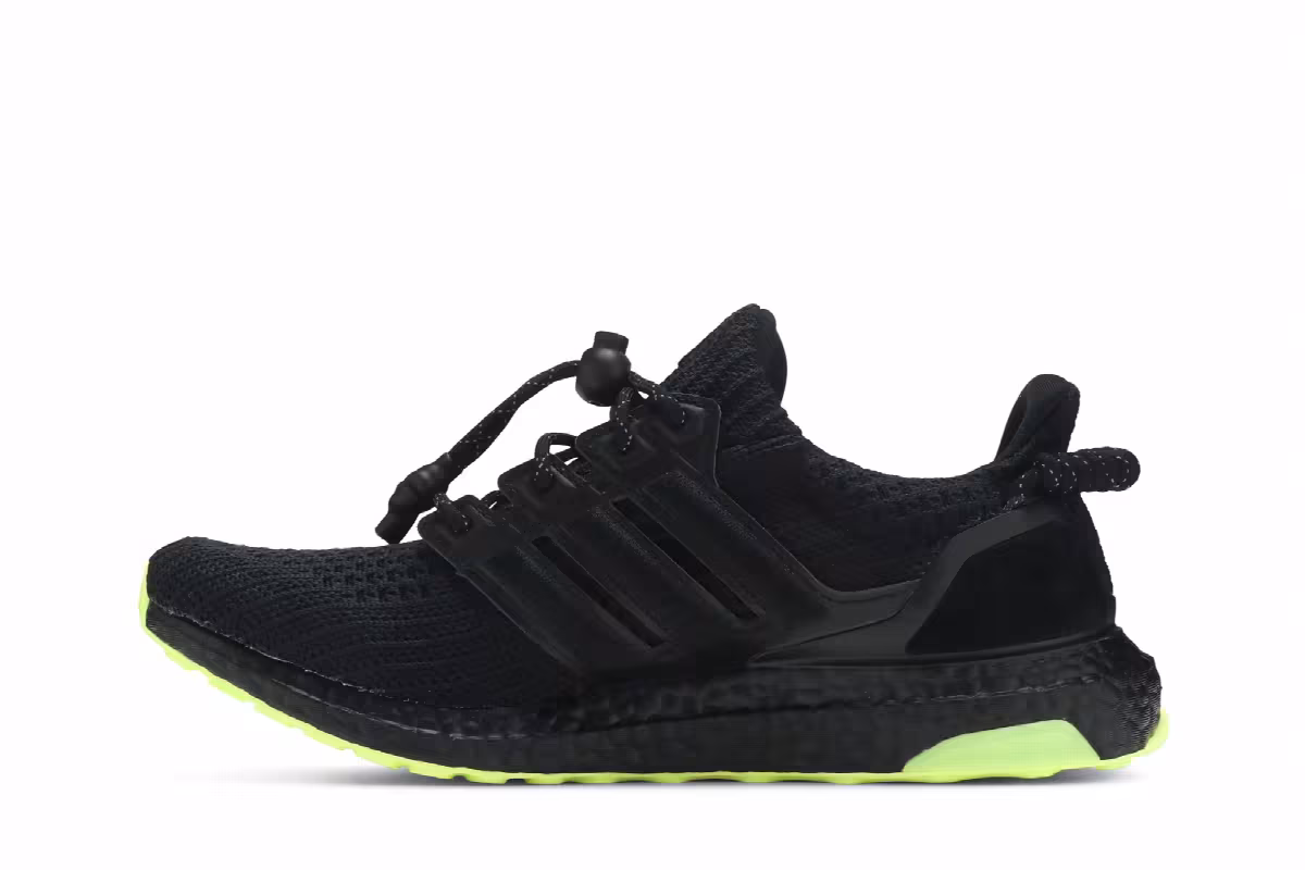 Ivy Park x adidas UltraBoost Black Hi-Res Yellow, view 4
