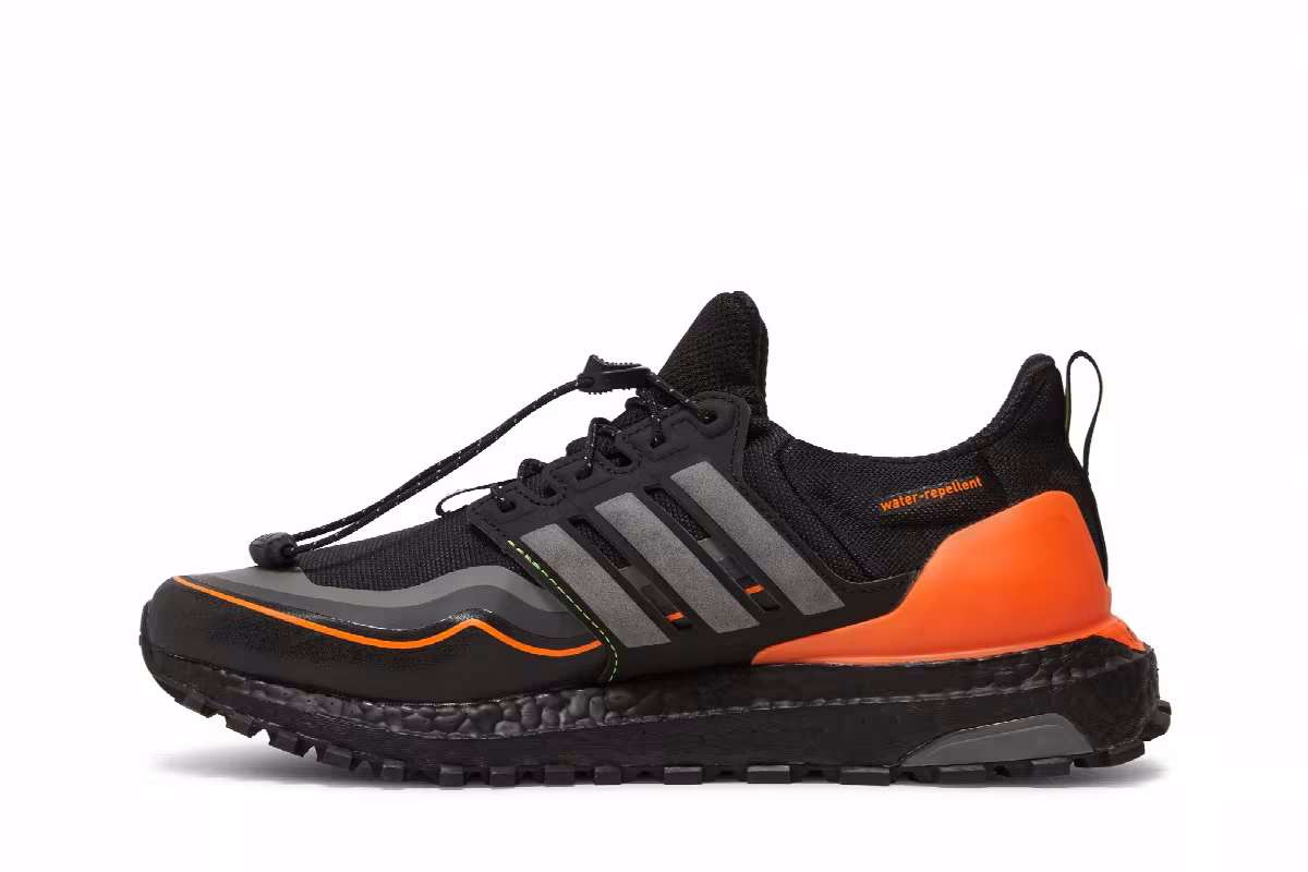 adidas UltraBoost Cold.RDY Black Orange, view 4