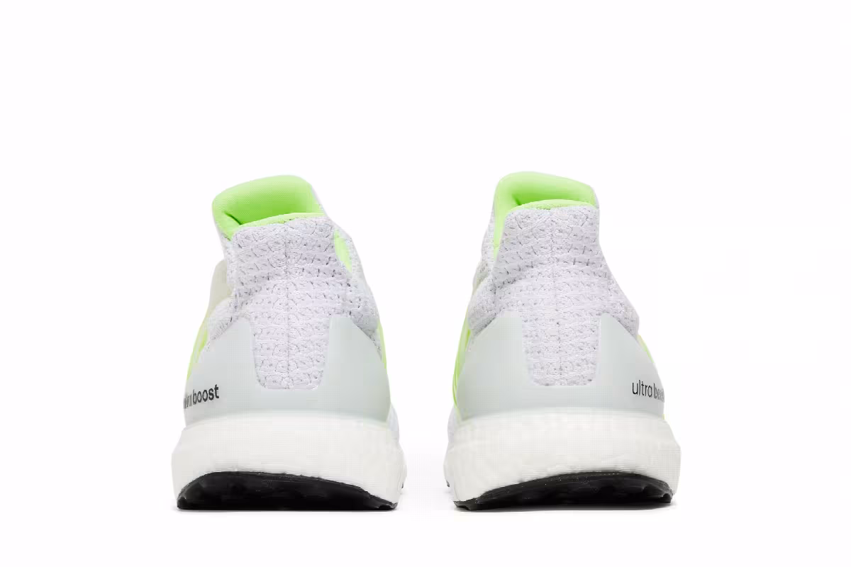 adidas UltraBoost 5.0 DNA Glow In The Dark - White Signal Green, view 7