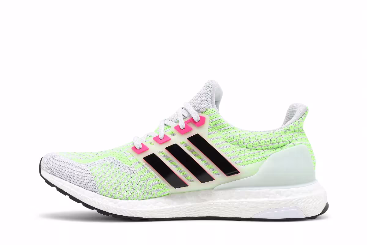 adidas UltraBoost 5.0 DNA Dash Grey Signal Green, view 4