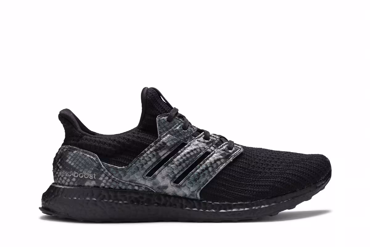 adidas UltraBoost DNA Animal Pack - Black Phyton, view 2