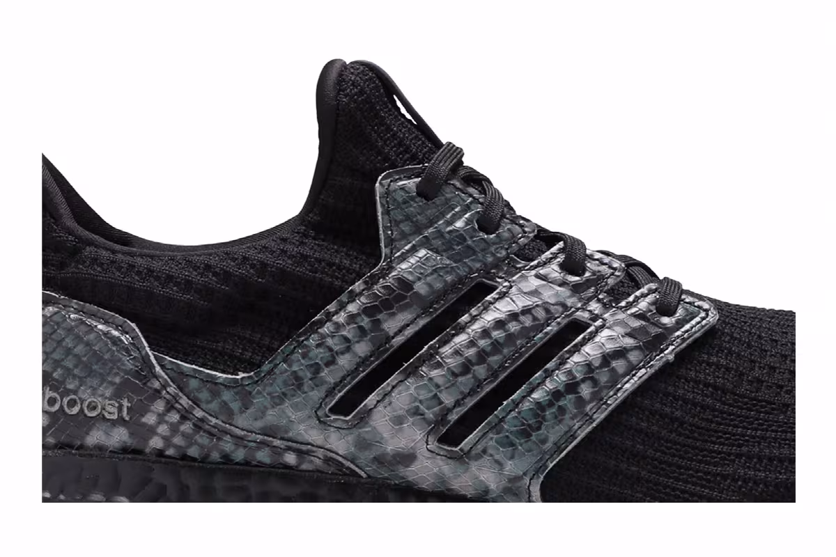 adidas UltraBoost DNA Animal Pack - Black Phyton, view 3