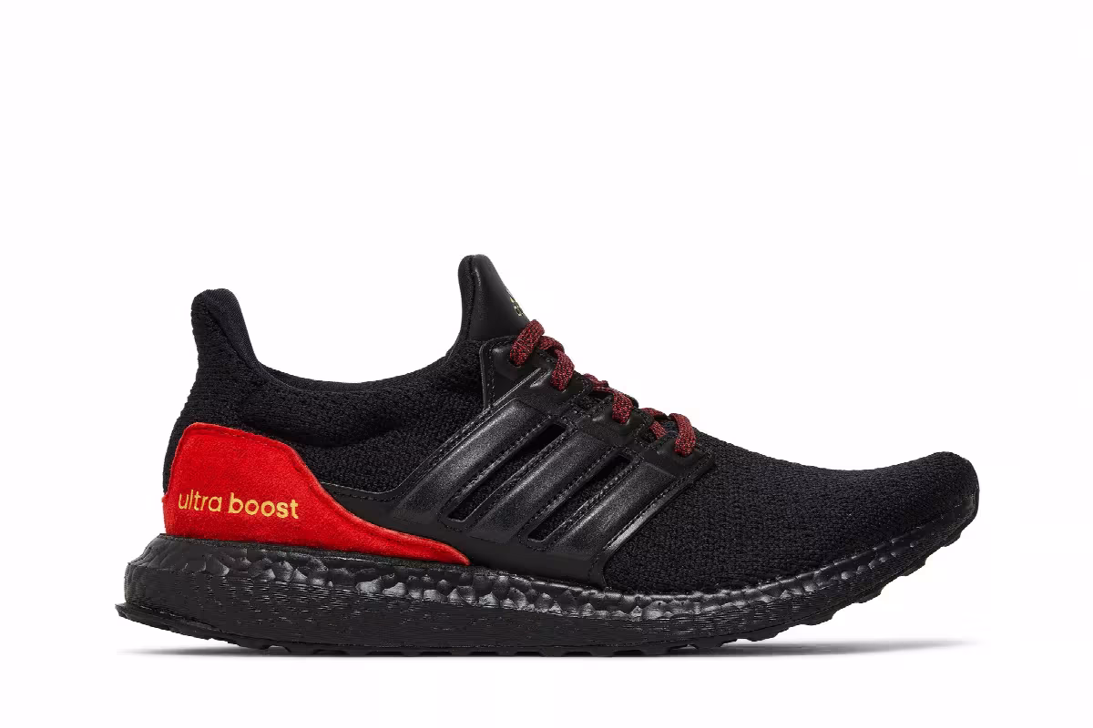 adidas UltraBoost DNA Black Red, view 2