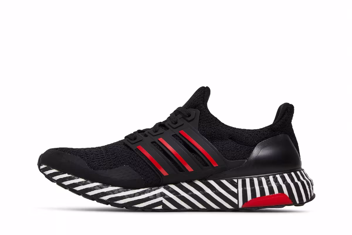 Adidas UltraBoost Striped Boost, view 4